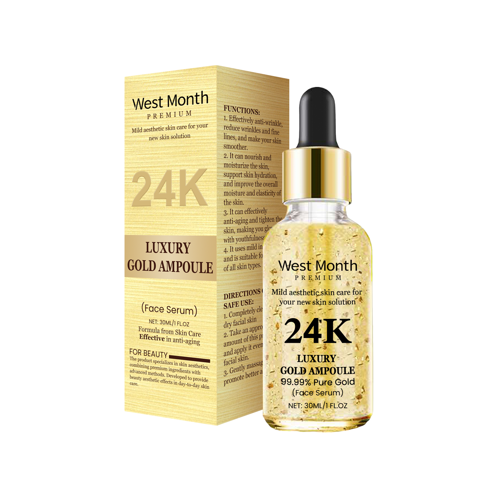 24K Luxury Gold Ampoule