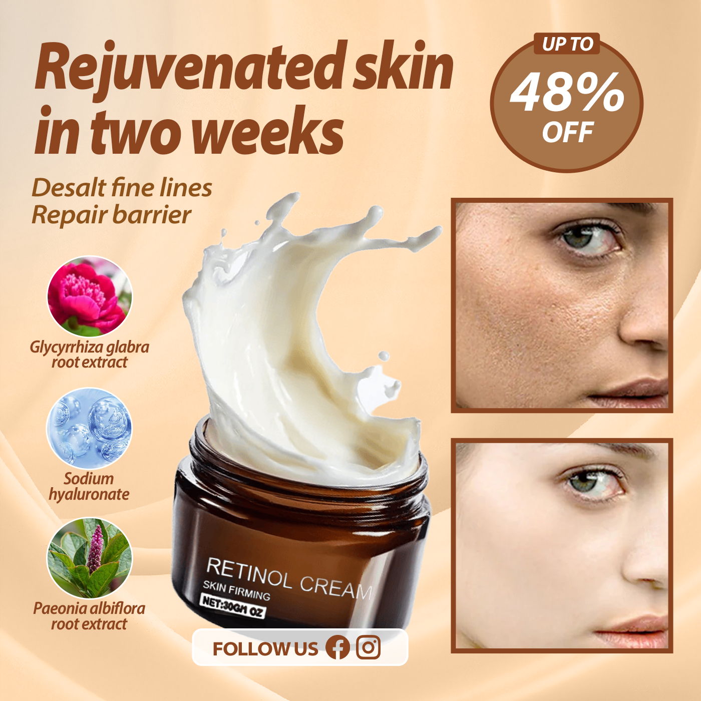 Retinol Revitalising Face Cream